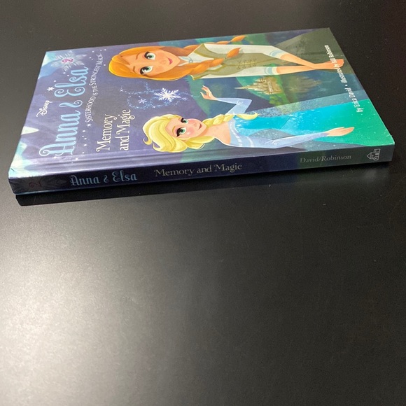 Anna & Elsa #2: Memory and Magic by Erica David - Hardcover Novel - Picture 3 of 5